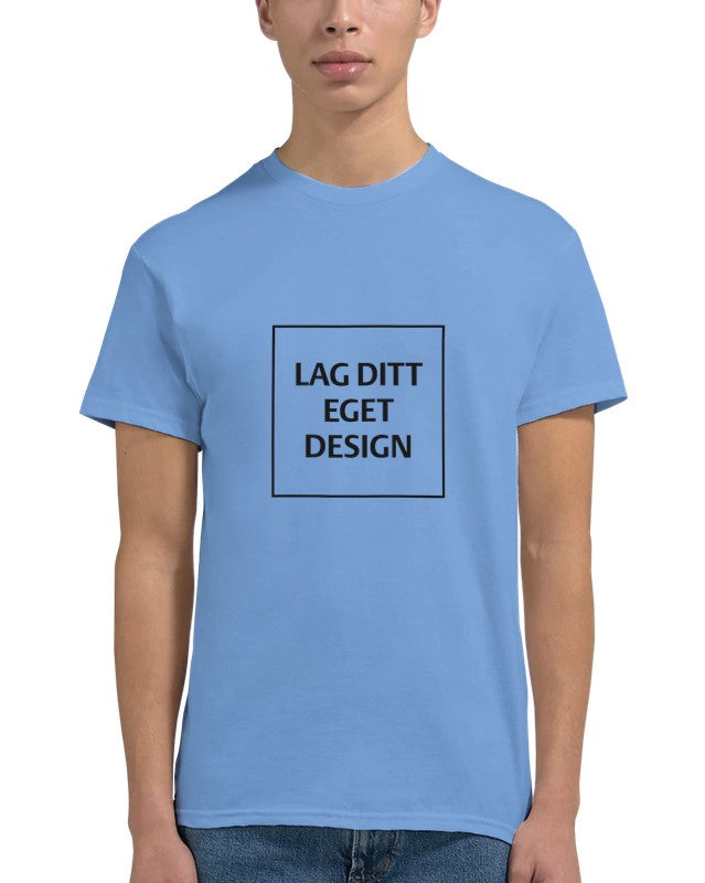 Designa din egen t-shirt med tryck | Robust unisextröja med rund hals