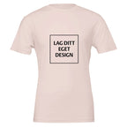 Premium unisex-t-shirt med rund hals | Designa din egen med eget tryck