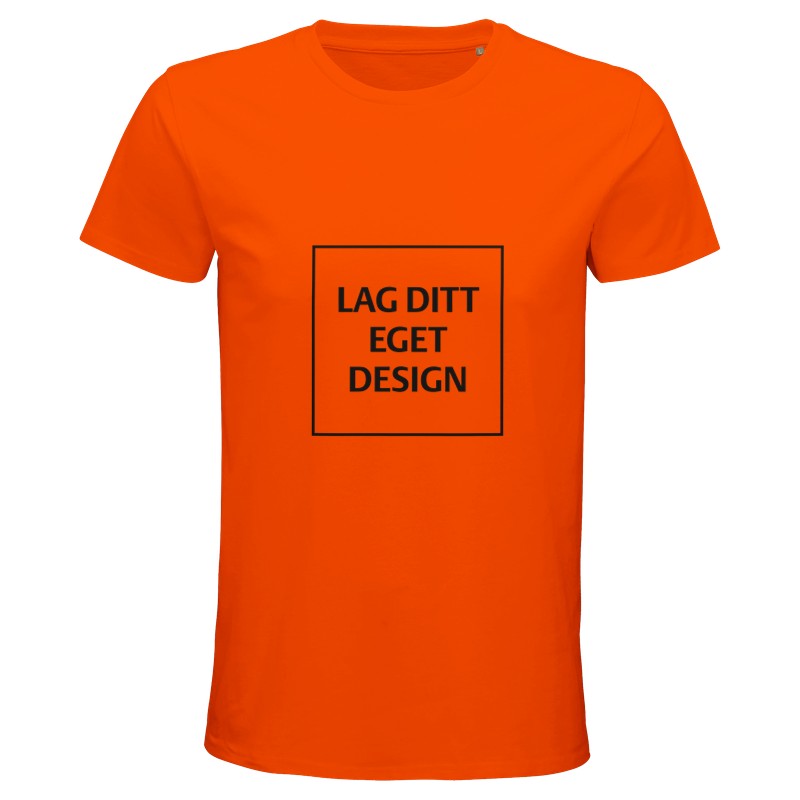 Ekologisk herr-t-shirt | Designa din egen med tryck