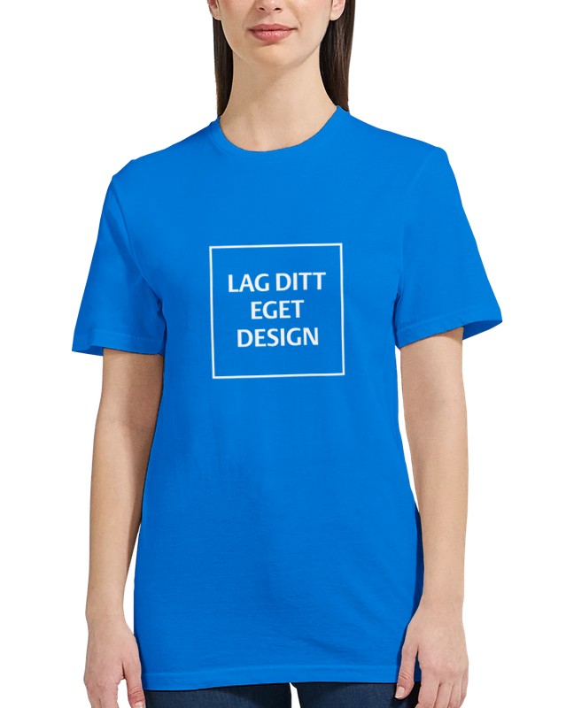 Klassisk dam-t-shirt | Designa din egen med eget tryck