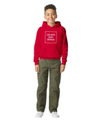 Myk Hettegenser for Ungdom med Eget Trykk | Midweight Fleece Hoodie