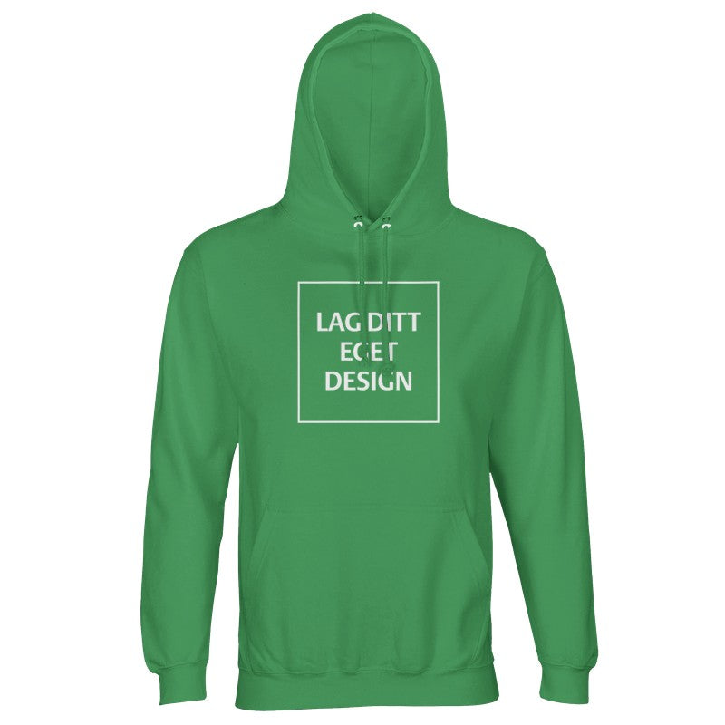 Designa din egen återvunna unisexhoodie | Personligt tryck