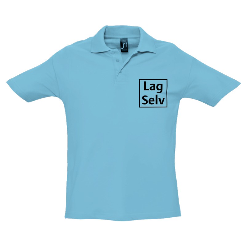 Pikétröja med eget tryck | Unisex premium