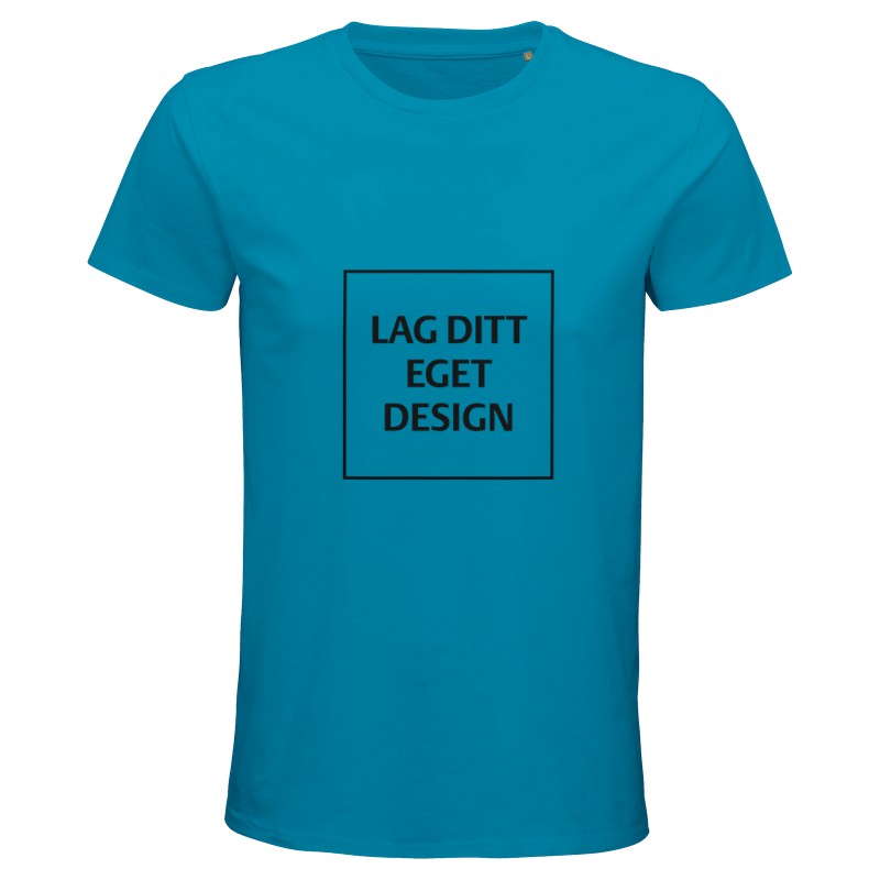 Ekologisk herr-t-shirt | Designa din egen med tryck