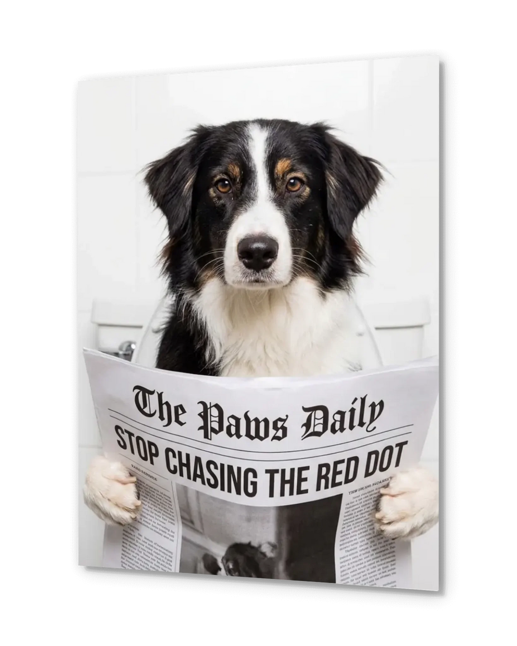 Personalized Poster - AI Pet Toilet Reading Portrait