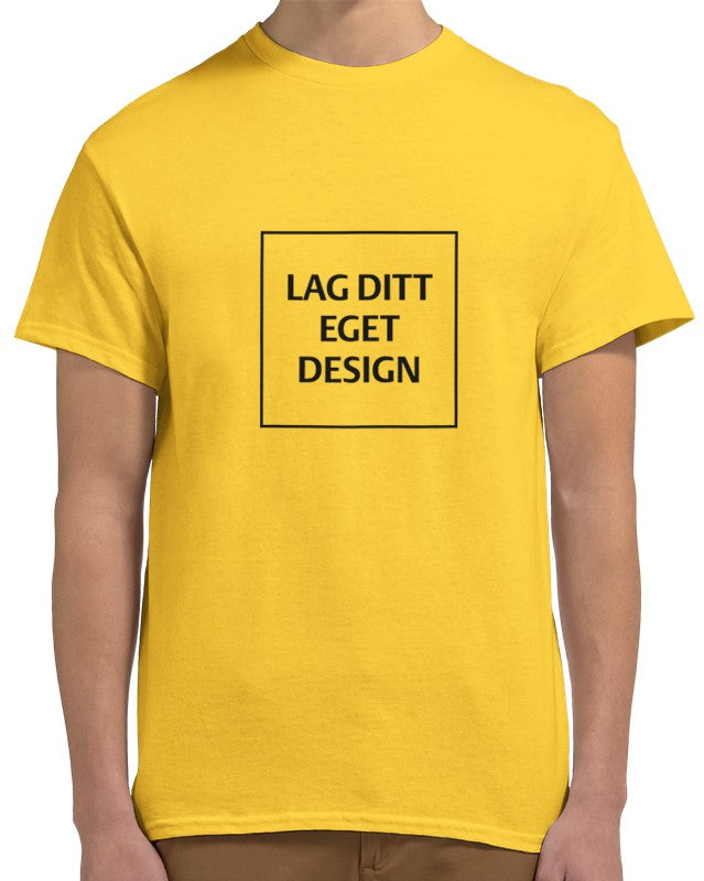 Designa din egen unisex-T-shirt med tryck | Personlig T-shirt i bomull
