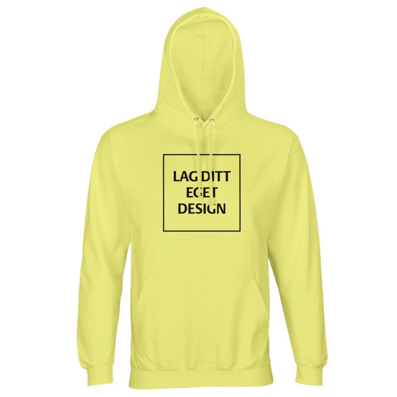 Designa din egen återvunna unisexhoodie | Personligt tryck