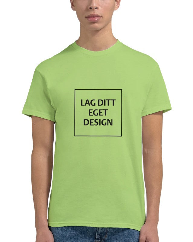 Designa din egen t-shirt med tryck | Robust unisextröja med rund hals