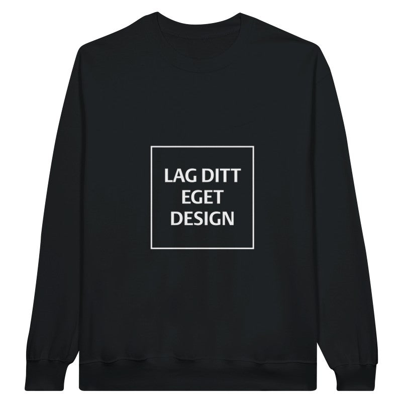 Personlig college-tröja med eget tryck | Designa din egen logotröja