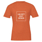 Premium unisex-t-shirt med rund hals | Designa din egen med eget tryck