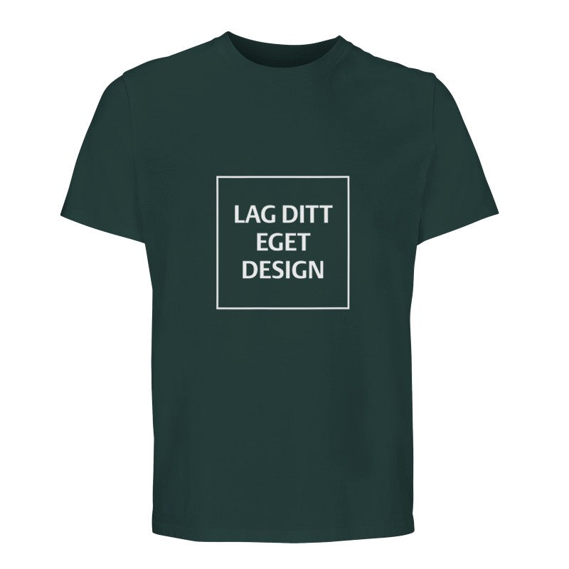 Designa din egen ekologiska unisex-T-shirt | T-shirt med eget tryck