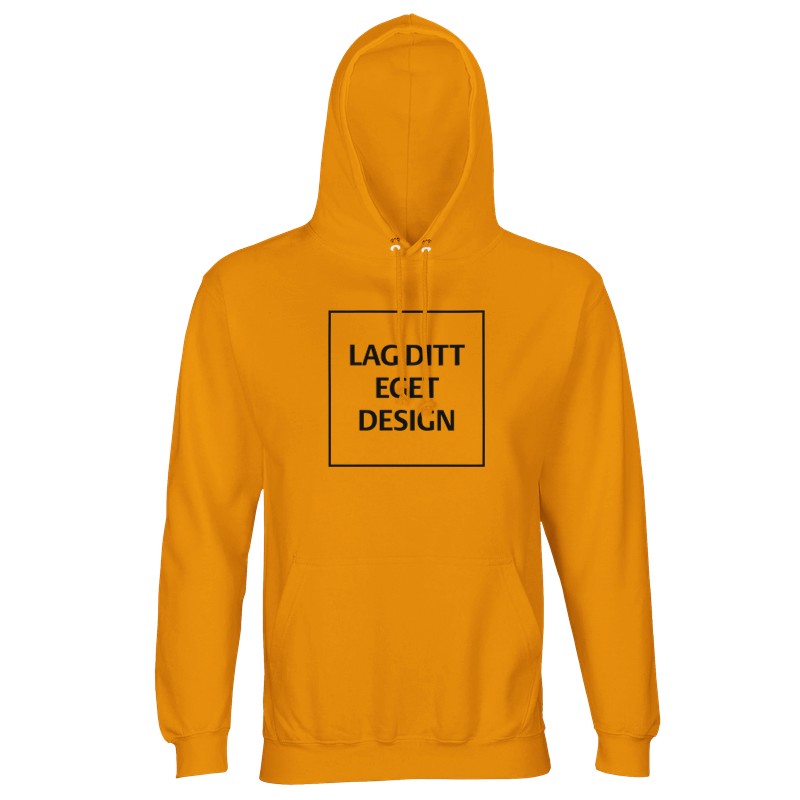 Designa din egen återvunna unisexhoodie | Personligt tryck