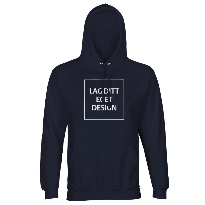 Designa din egen återvunna unisexhoodie | Personligt tryck