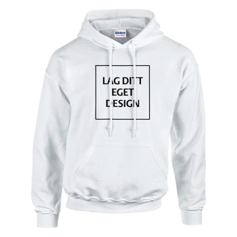 Designa din egen personliga hoodie med eget tryck | Unisex pullover-hoodie