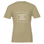 Premium unisex-t-shirt med rund hals | Designa din egen med eget tryck