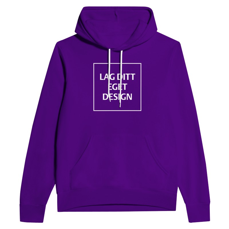 Personlig unisexhoodie med tryck | Skapa din egen