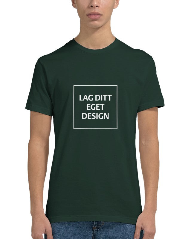 Figursydd herr-t-shirt | Designa med eget tryck