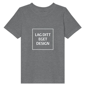 Mjuk T-shirt för Småbarn i Fin Jersey med Eget Tryck