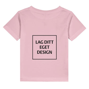 Klassisk T-shirt för Småbarn i Bomullsjersey med Eget Tryck