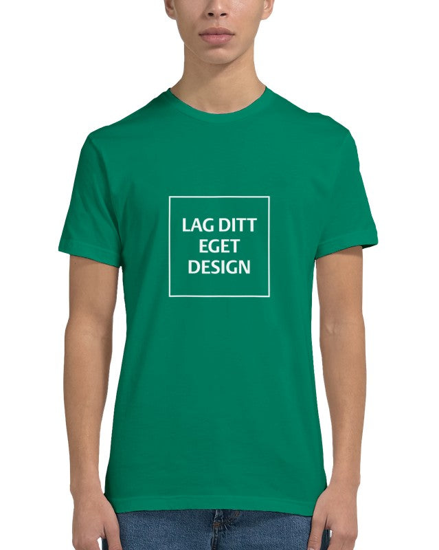 Figursydd herr-t-shirt | Designa med eget tryck