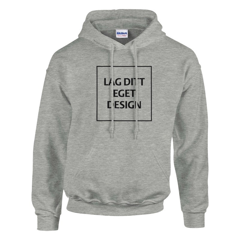 Designa din egen personliga hoodie med eget tryck | Unisex pullover-hoodie