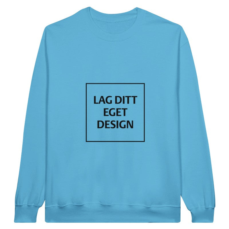Personlig college-tröja med eget tryck | Designa din egen logotröja