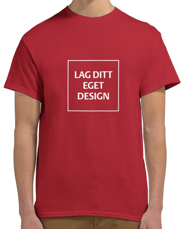 Designa din egen unisex-T-shirt med tryck | Personlig T-shirt i bomull