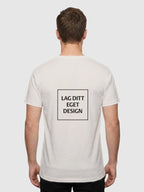 Designa din egen unisex-t-shirt med V-ringning och eget tryck