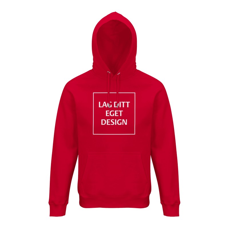 Designa din egen ekologiska unisex-hoodie | Hoodie med eget tryck