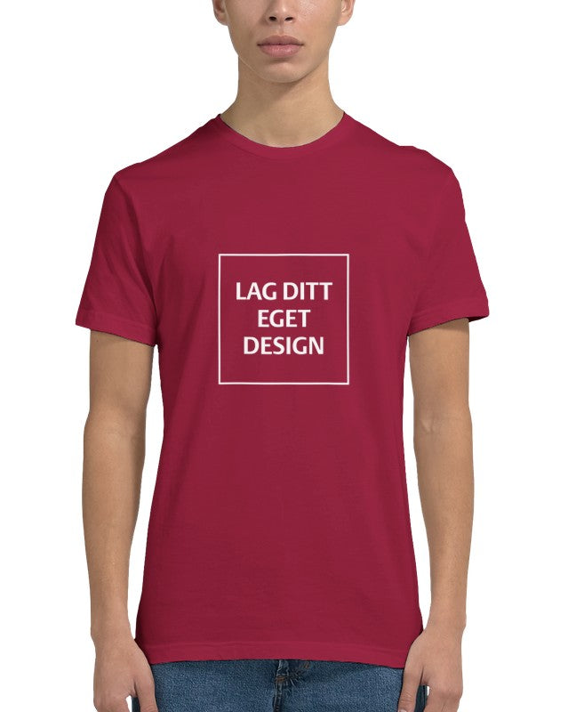 Figursydd herr-t-shirt | Designa med eget tryck