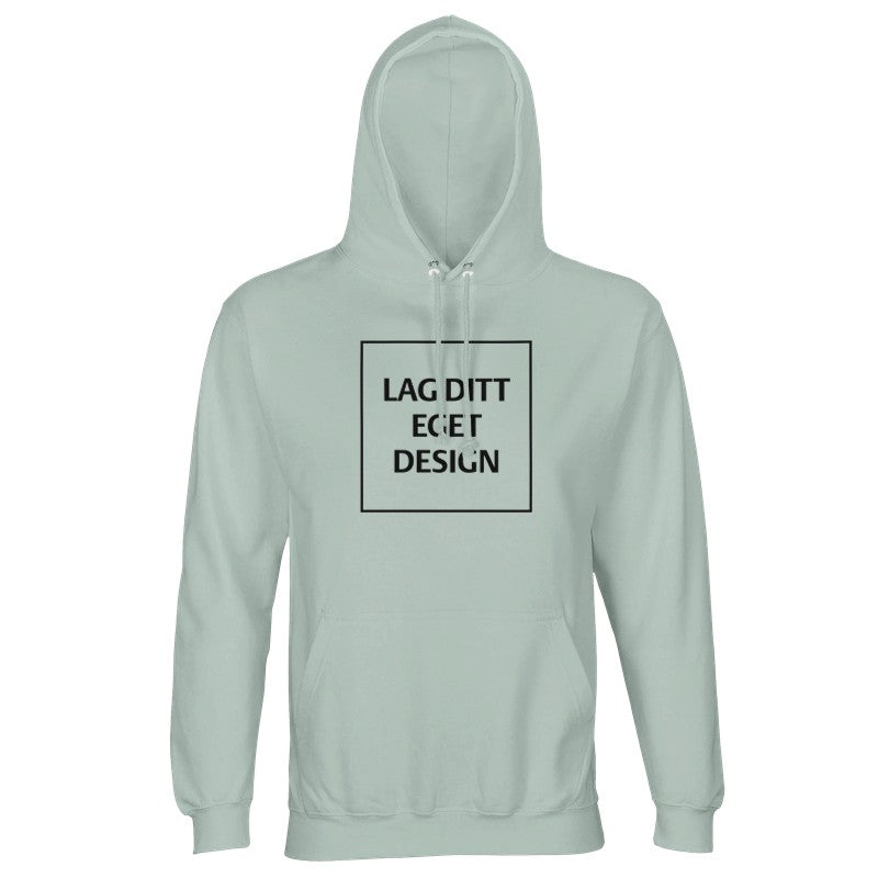 Designa din egen återvunna unisexhoodie | Personligt tryck