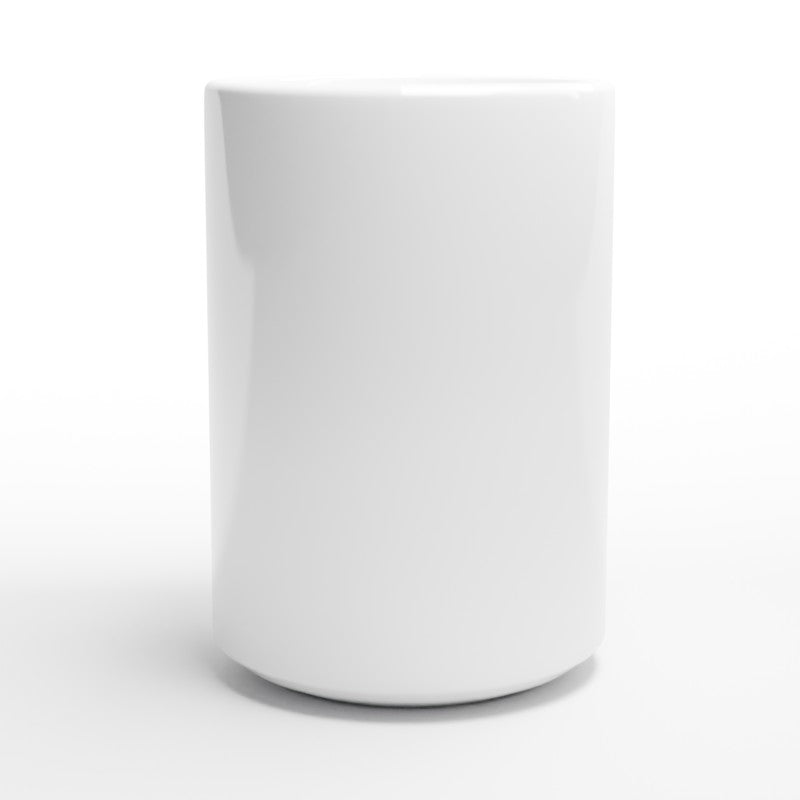 Stor keramisk kaffemugg 15 oz | Eget tryck
