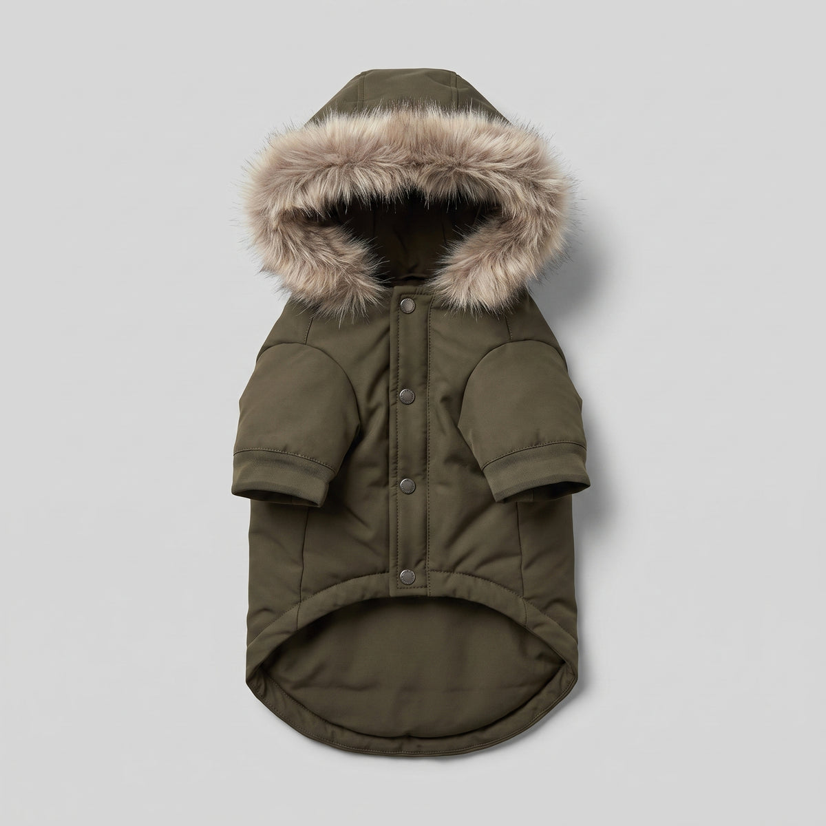 Varm Parkas till Hund med Eget Tryck | Vinterjacka för Hund
