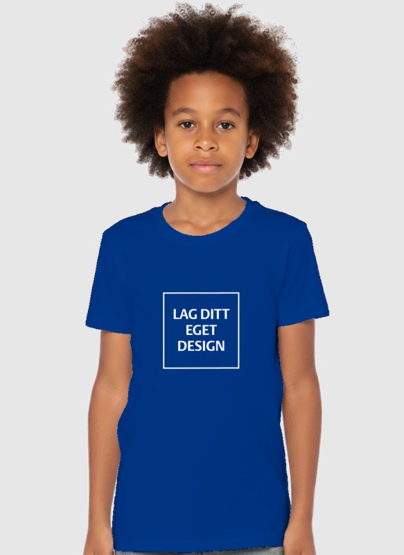 Exklusiv Barnt-shirt med Eget Tryck | Mjukaste Airlume Bomull