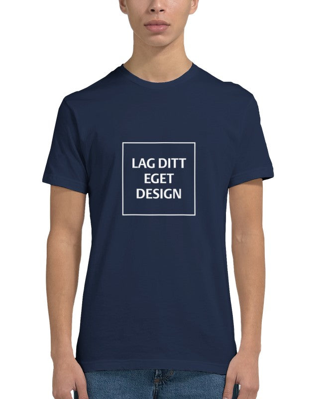 Figursydd herr-t-shirt | Designa med eget tryck