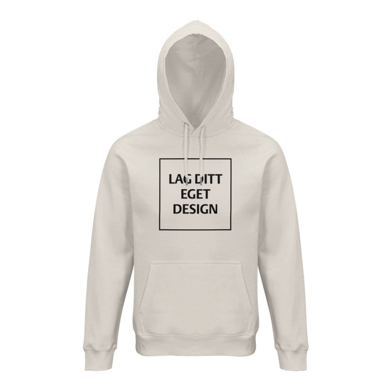 Designa din egen ekologiska unisex-hoodie | Hoodie med eget tryck