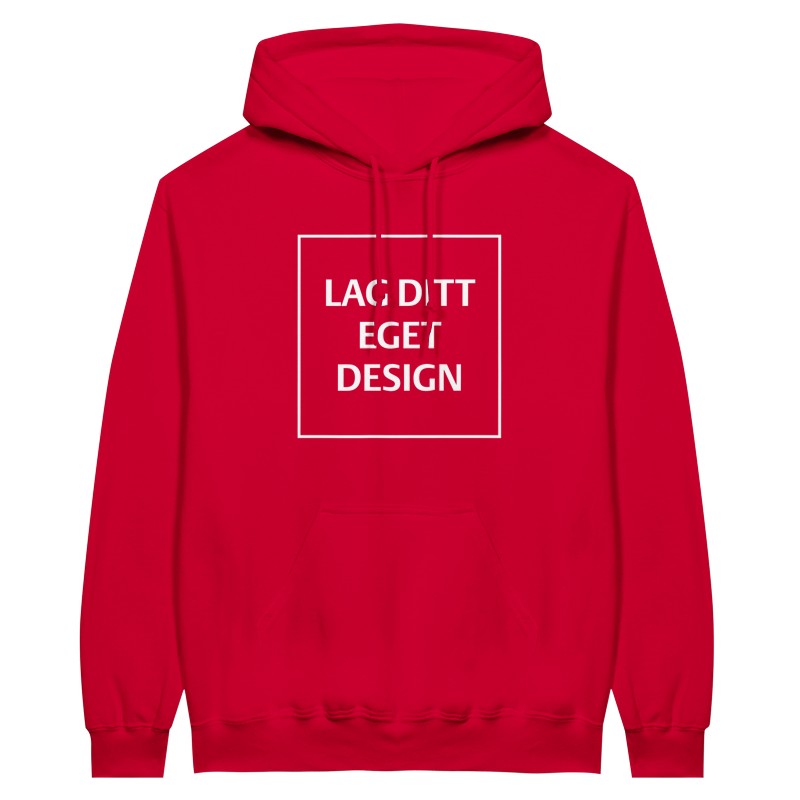 Personlig hoodie med tryck – designa din egen hoodie