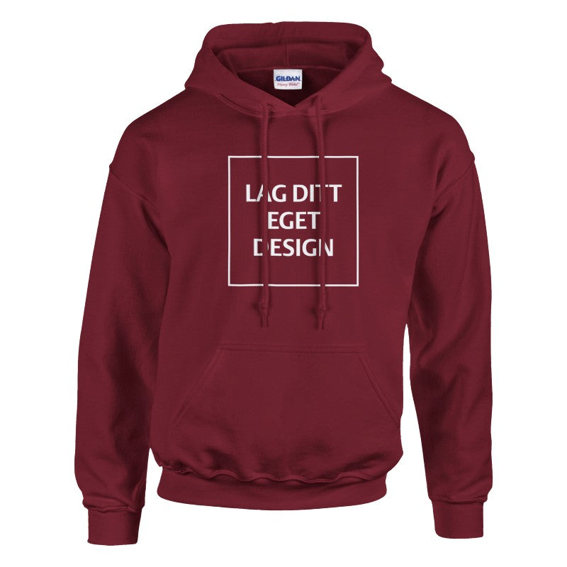 Designa din egen personliga hoodie med eget tryck | Unisex pullover-hoodie