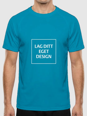 Ultralätt Teknisk Unisex-T-shirt med Eget Tryck | Slitstark Sport