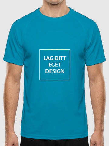 Ultralätt Teknisk Unisex-T-shirt med Eget Tryck | Slitstark Sport