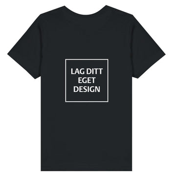 Mjuk T-shirt för Småbarn i Fin Jersey med Eget Tryck
