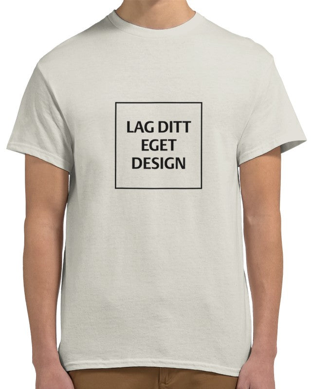 Designa din egen unisex-T-shirt med tryck | Personlig T-shirt i bomull