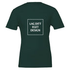 Premium unisex-t-shirt med rund hals | Designa din egen med eget tryck