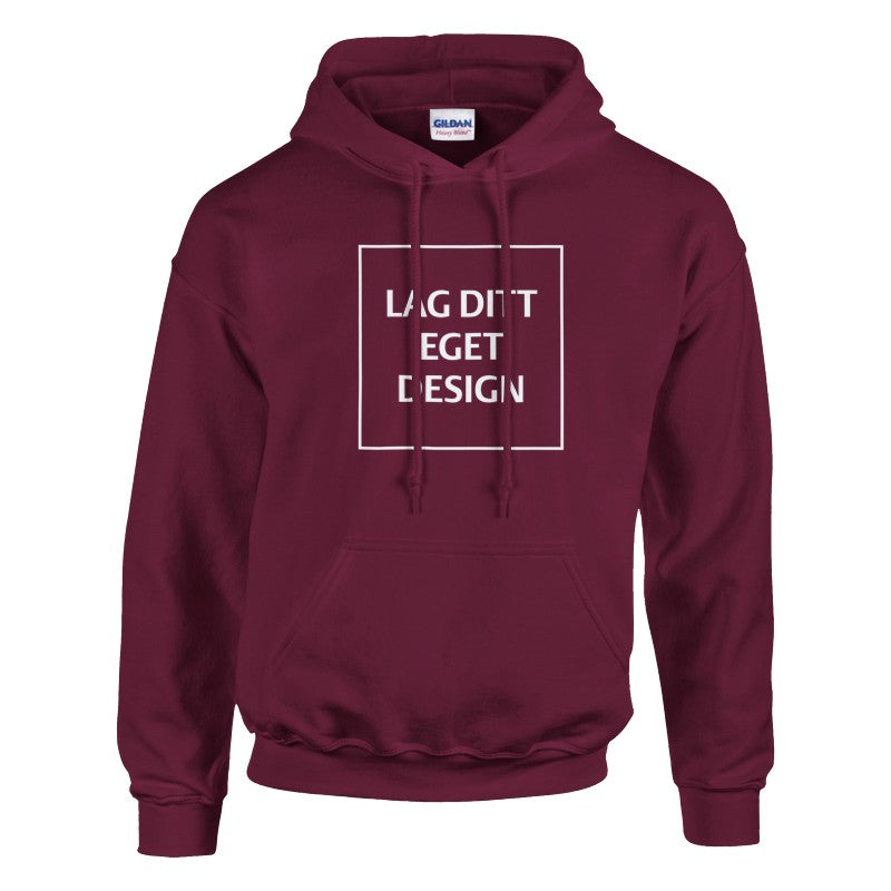 Designa din egen personliga hoodie med eget tryck | Unisex pullover-hoodie