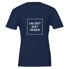 Premium unisex-t-shirt med rund hals | Designa din egen med eget tryck