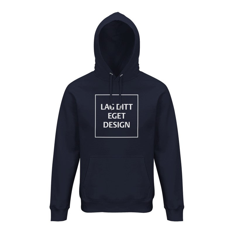 Designa din egen ekologiska unisex-hoodie | Hoodie med eget tryck