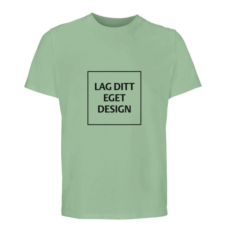 Designa din egen ekologiska unisex-T-shirt | T-shirt med eget tryck