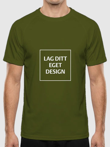 Ultralätt Teknisk Unisex-T-shirt med Eget Tryck | Slitstark Sport