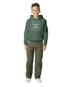 Myk Hettegenser for Ungdom med Eget Trykk | Midweight Fleece Hoodie