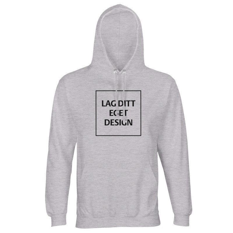 Designa din egen återvunna unisexhoodie | Personligt tryck